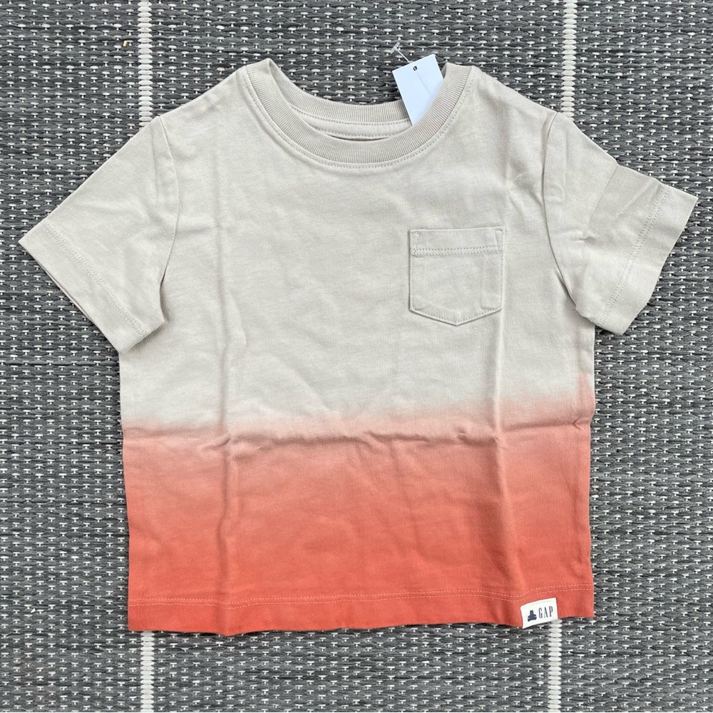 GAP 100% Organic Cotton Shirt - Coral Red